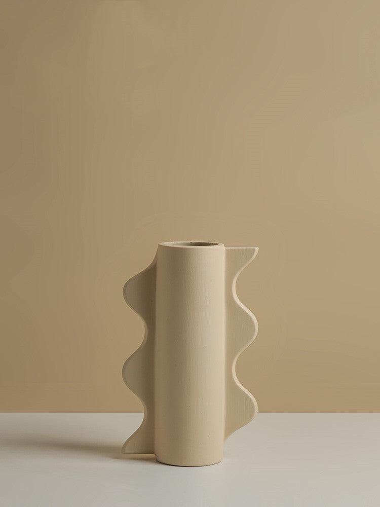 Minimalist Morandi Floral Geometric Vases - Pacisia