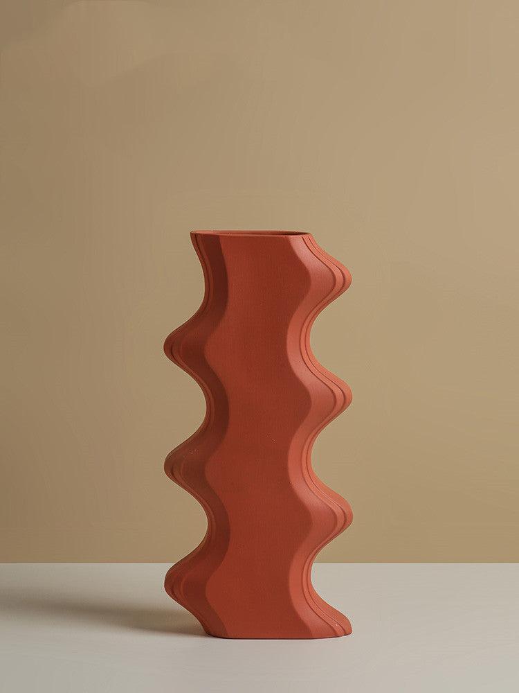 Minimalist Morandi Floral Geometric Vases - Pacisia