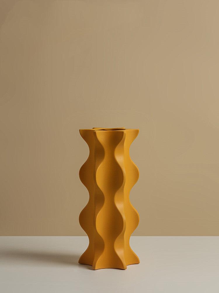 Minimalist Morandi Floral Geometric Vases - Pacisia