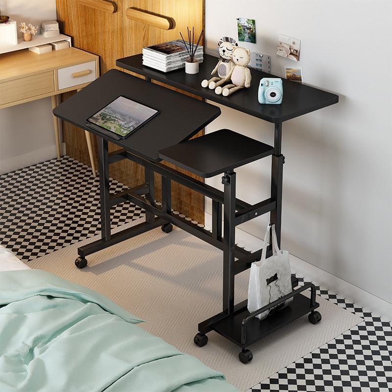 Mobile Computer Lifting Foldable Standing Desk Bedroom Bedside Desk Single Small Table - Pacisia