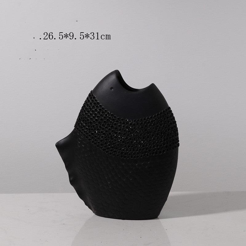 Model Room Soft Decoration Handmade Ceramic Vase Decoration - Pacisia