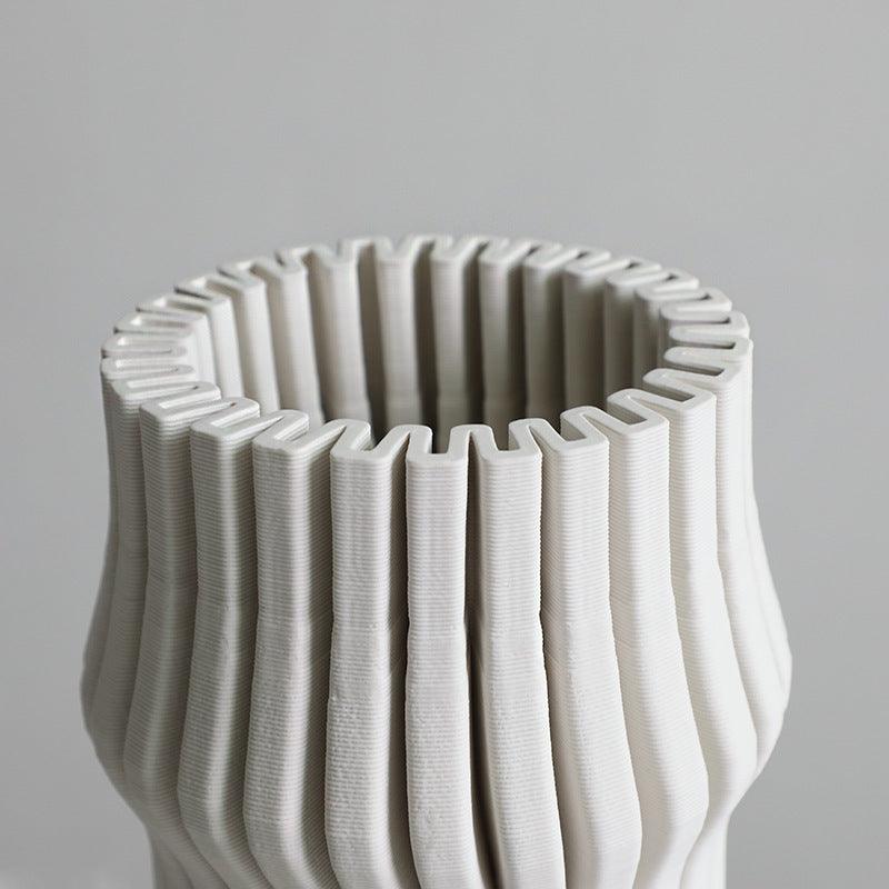 Modern Ceramic Crafts Creative Flower Arrangement Vase - Pacisia