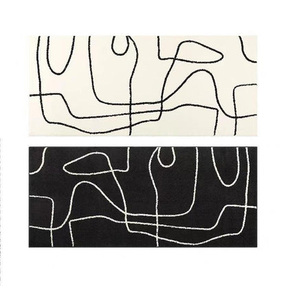 Modern Light Luxury Carpet Living Room Abstract Lines Non-slip - Pacisia