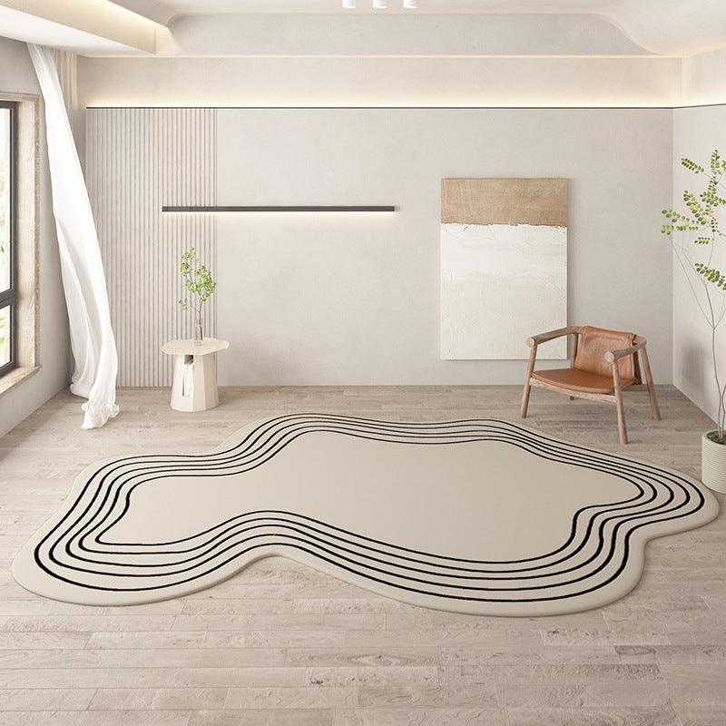 Modern Minimalist Cashmere Coffee Table Thickened Carpet - Pacisia