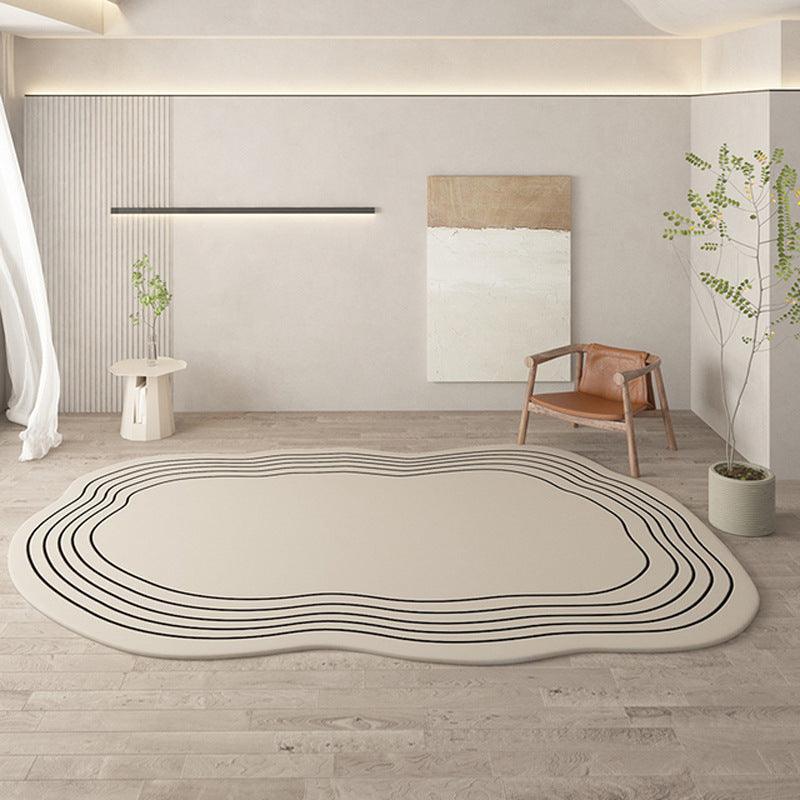 Modern Minimalist Cashmere Coffee Table Thickened Carpet - Pacisia