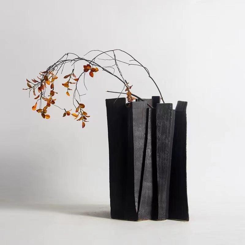 Modern Minimalist Creative Irregular Ceramic Vase - Pacisia