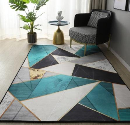 Modern Minimalist Living Room Coffee Table Carpet Mat - Pacisia
