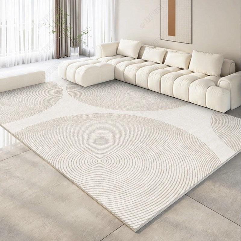 Modern Minimalist Striped Texture Plain Living Room Carpet - Pacisia