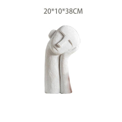 Modern Nordic Pensive Boy Decoration Statue - Pacisia