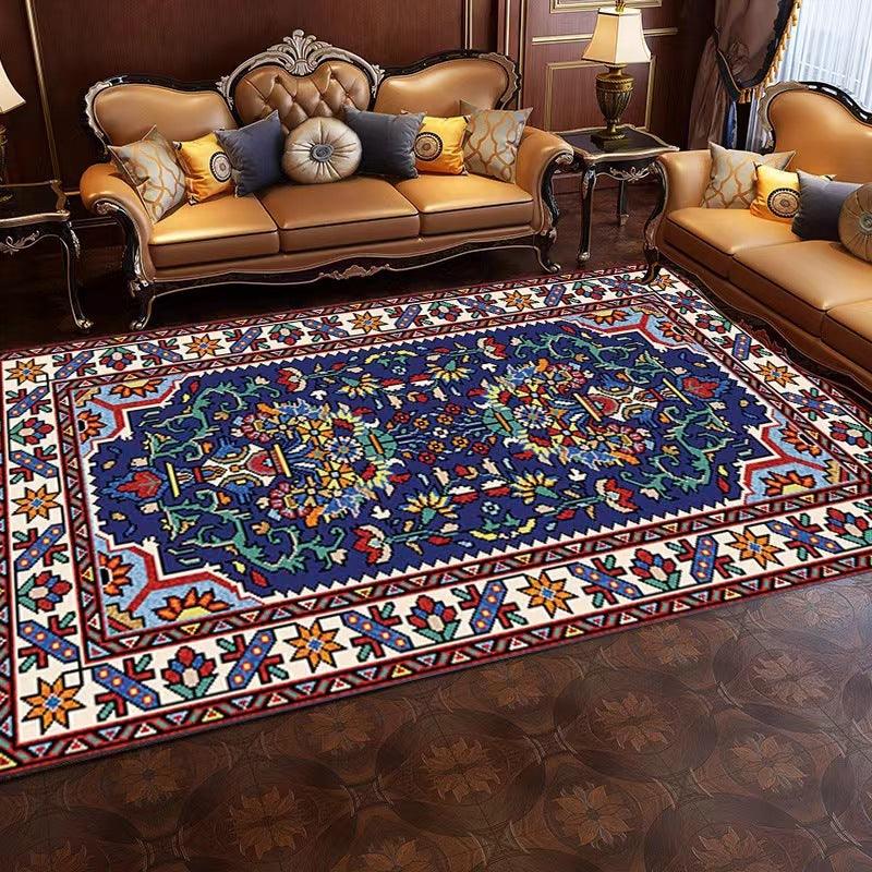 Moroccan Carpet Living Room Ethnic Style Floor Mat - Pacisia