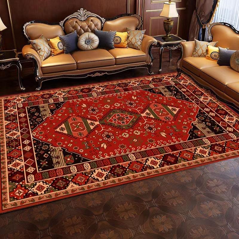 Moroccan Carpet Living Room Ethnic Style Floor Mat - Pacisia