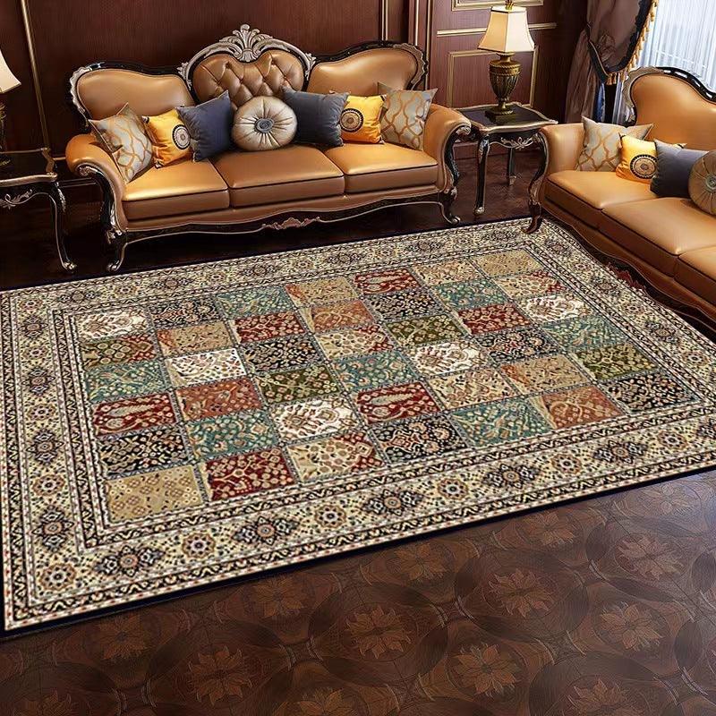 Moroccan Carpet Living Room Ethnic Style Floor Mat - Pacisia