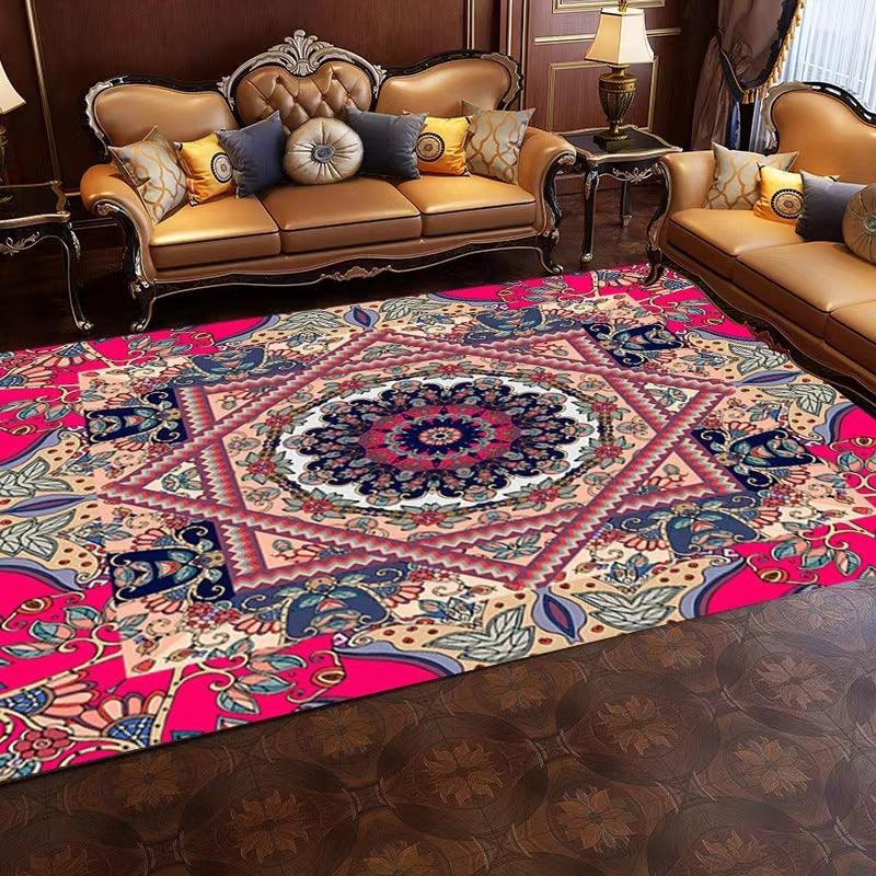 Moroccan Carpet Living Room Ethnic Style Floor Mat - Pacisia