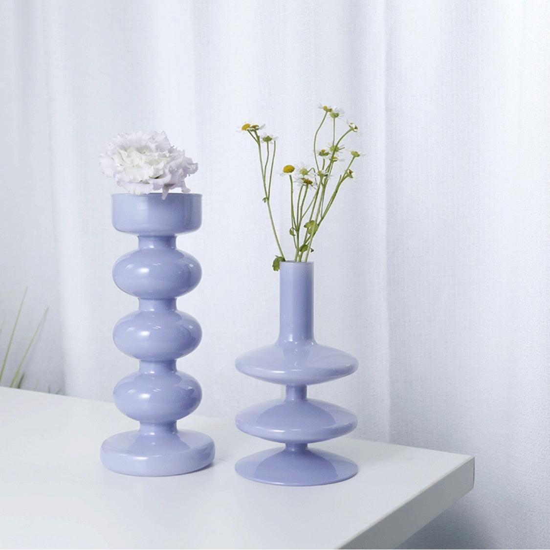 Multi Ball Combination Vase Stained Glass Hydroponics - Pacisia
