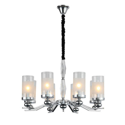 Multi-head Crystal Chandelier European Glass Retro Candle Light - Pacisia