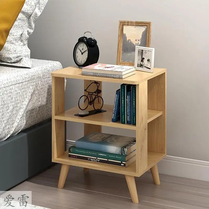 Net celebrity bedside table simple multifunctional European style small bedroom bedside storage cabinet storage cabinet LX110310 - Pacisia