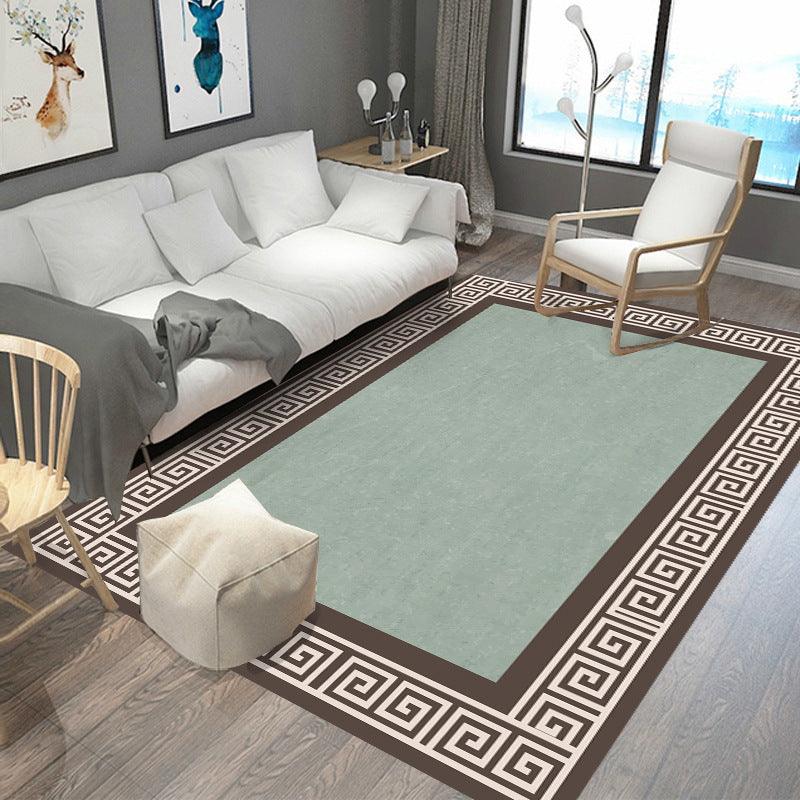 New Bedroom Floor Mat Crystal Velvet Carpet - Pacisia