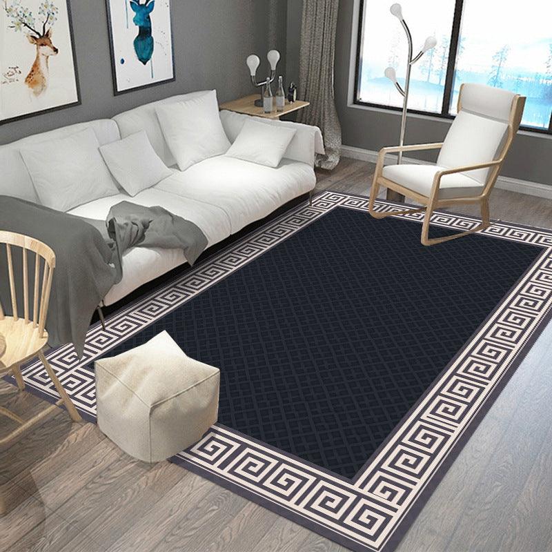 New Bedroom Floor Mat Crystal Velvet Carpet - Pacisia