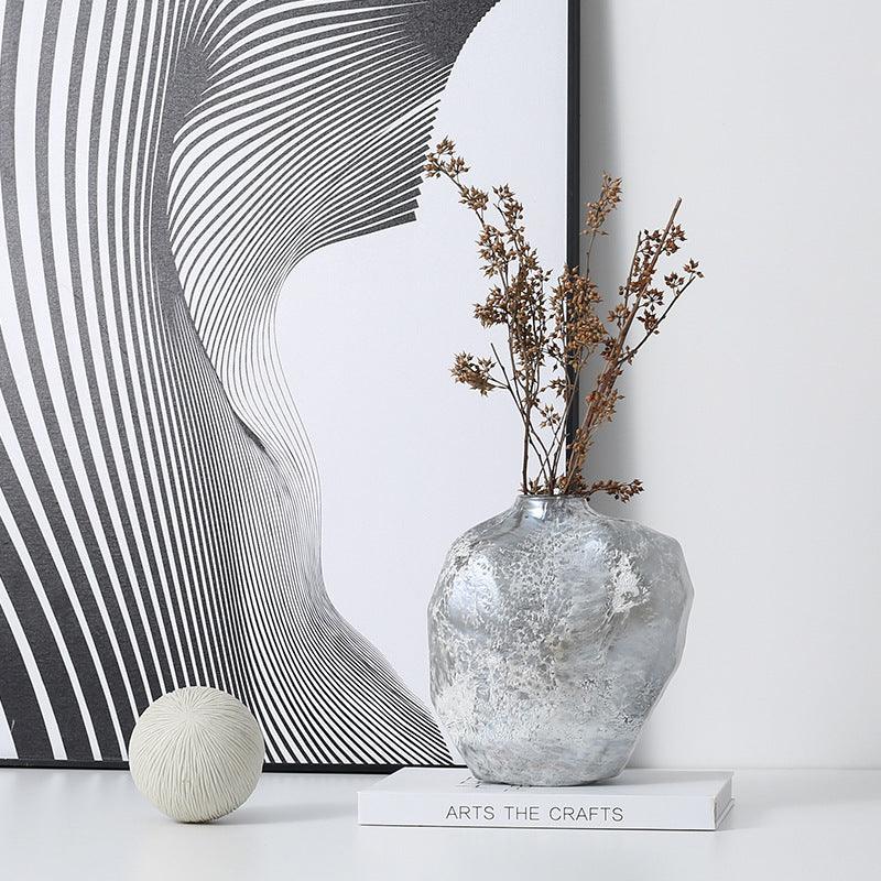 New Chinese Abstract Texture Art Vase Decorative Crafts - Pacisia