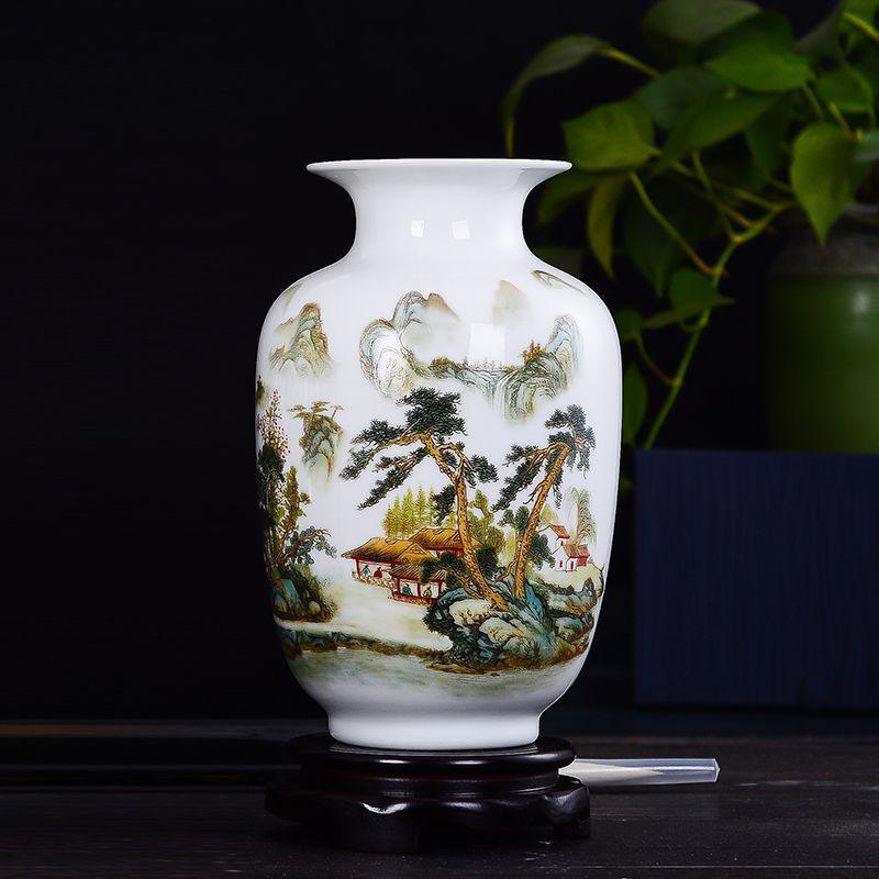 New Chinese Style Dried Flower Vase Ceramics - Pacisia