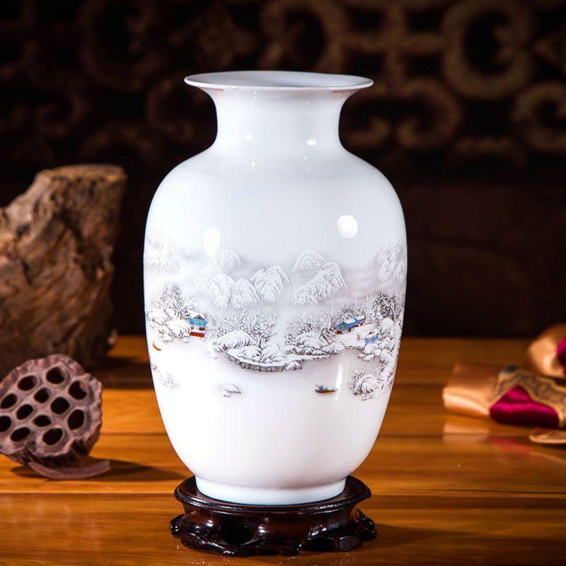 New Chinese Style Dried Flower Vase Ceramics - Pacisia
