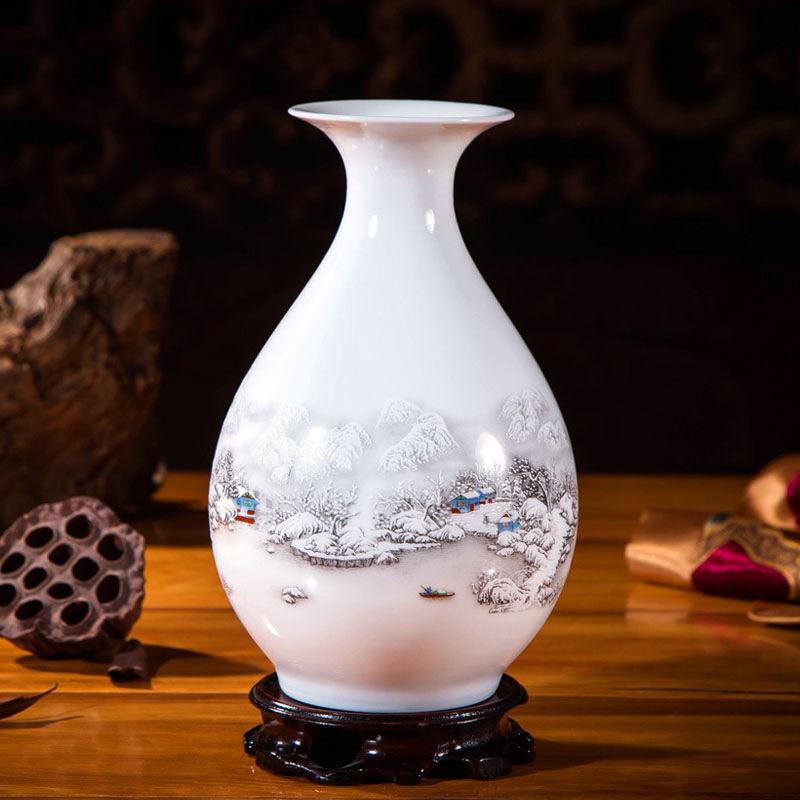 New Chinese Style Dried Flower Vase Ceramics - Pacisia