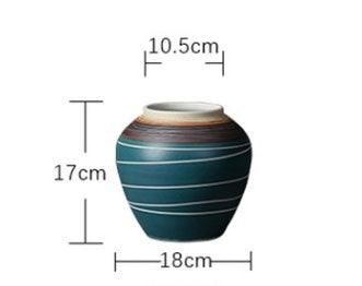 New Chinese Style Green Ceramic Vase - Pacisia