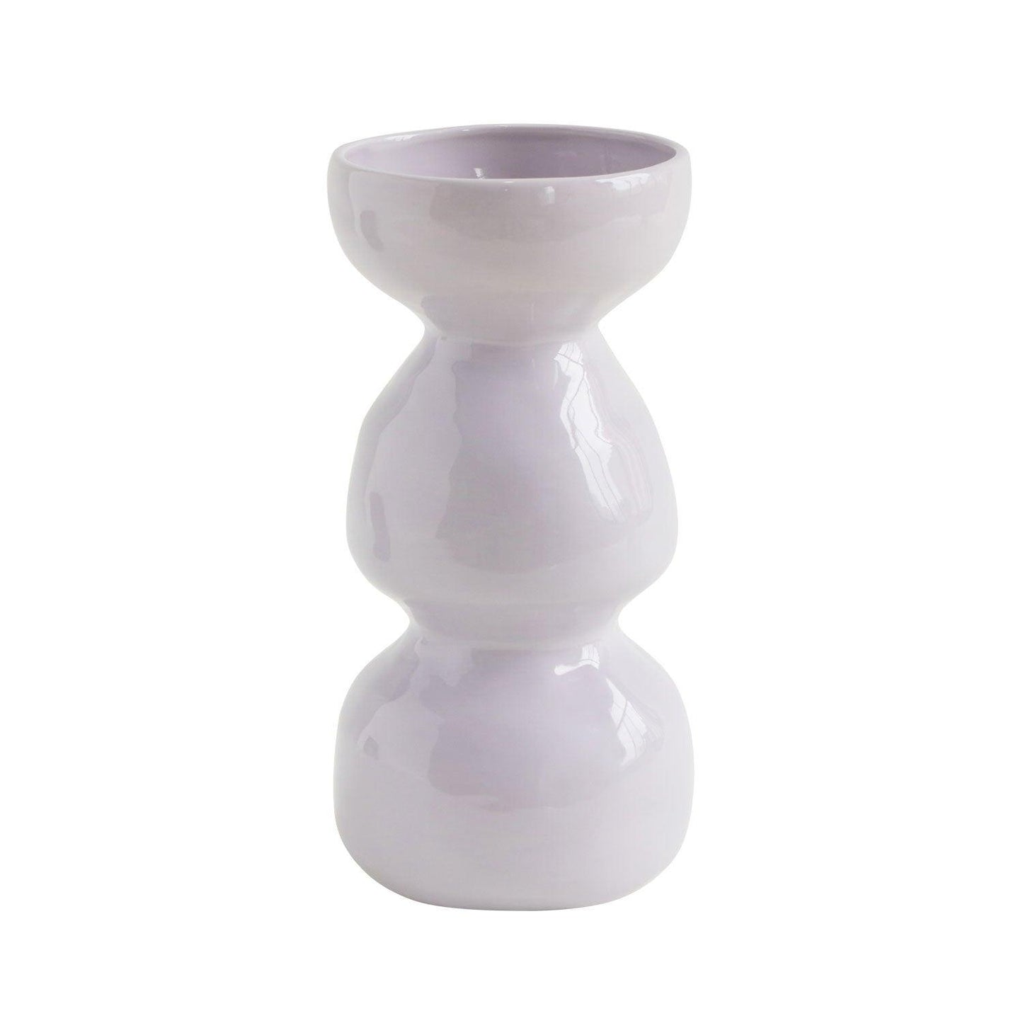 New Color Cream Wave Vase Lovely Ceramics - Pacisia