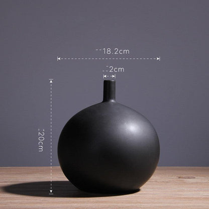 New Item Nordic Style Simple Gifts And Crafts Luxury Table Hotel Decoration Ceramic Vase - Pacisia