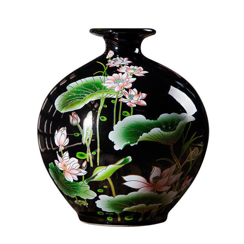 New Small Pottery Vase Ornaments Handicrafts - Pacisia