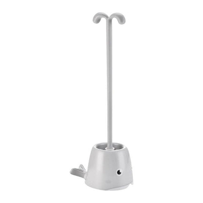 New Type Of Silicone Toilet Brush Whale Creative Toilet Brush - Pacisia