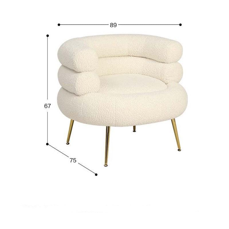 Nordic Balcony Lounge Sofa Chair Light Luxury Net Red Designer Dressing - Pacisia