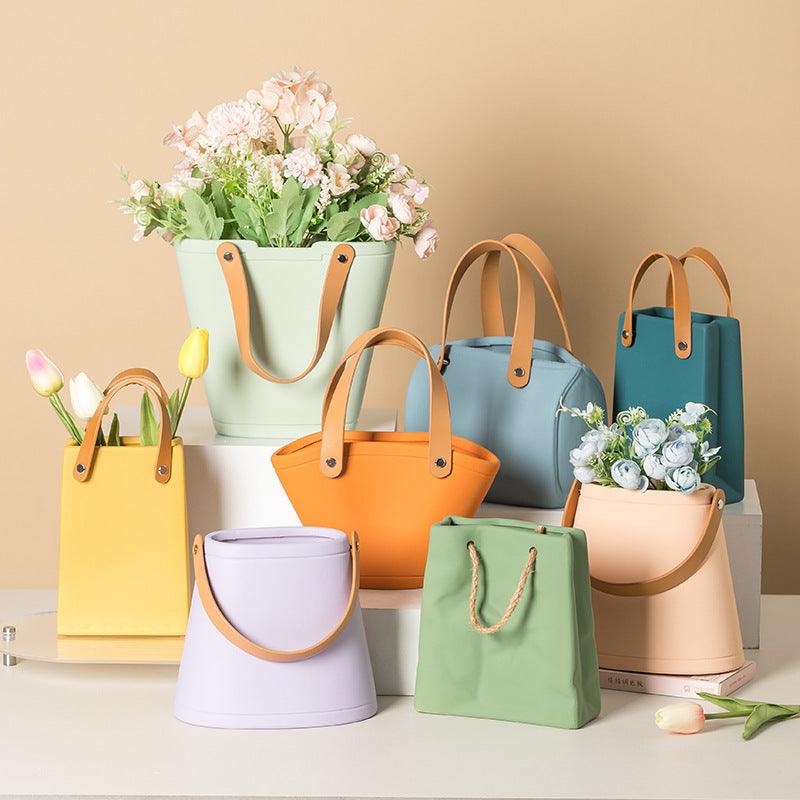 Nordic Ceramic Handbag Vase Ornaments - Pacisia