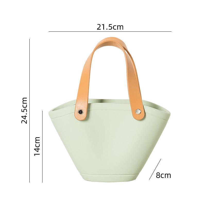 Nordic Ceramic Handbag Vase Ornaments - Pacisia