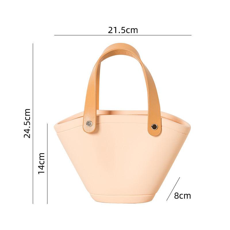 Nordic Ceramic Handbag Vase Ornaments - Pacisia