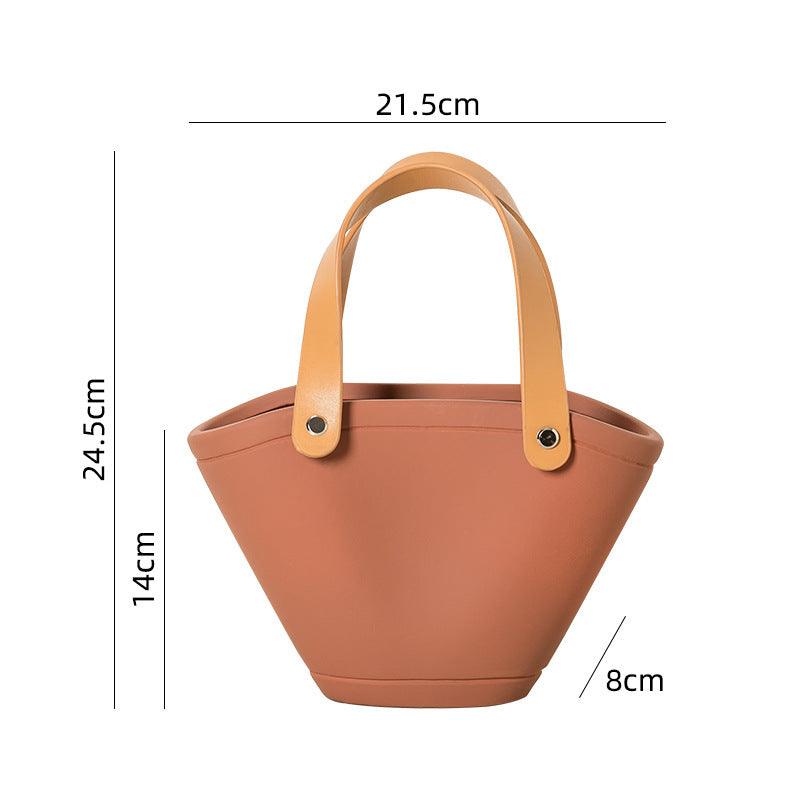 Nordic Ceramic Handbag Vase Ornaments - Pacisia