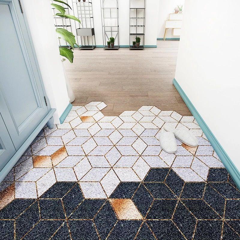 Nordic Door Floor Mat Entryway Silk Ring Foot Carpet - Pacisia