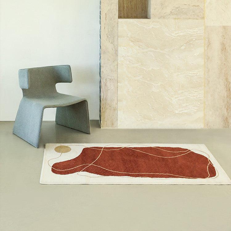 Nordic Light Luxury Abstract Art Minimalist Carpet - Pacisia