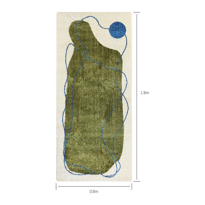 Nordic Light Luxury Abstract Art Minimalist Carpet - Pacisia