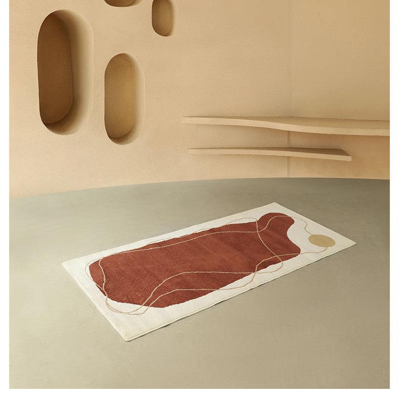 Nordic Light Luxury Abstract Art Minimalist Carpet - Pacisia