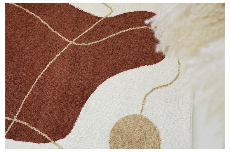Nordic Light Luxury Abstract Art Minimalist Carpet - Pacisia