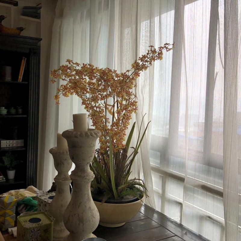 Nordic linen curtains - Pacisia