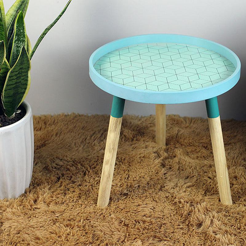 Nordic Living Room, Small Coffee Table, Coffee Round Table, Mini Bedside Round Table - Pacisia