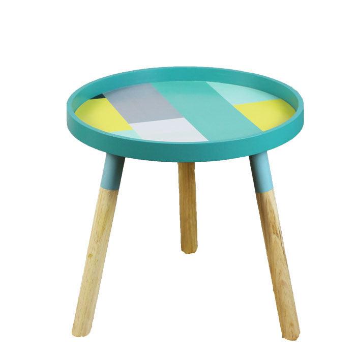 Nordic Living Room, Small Coffee Table, Coffee Round Table, Mini Bedside Round Table - Pacisia