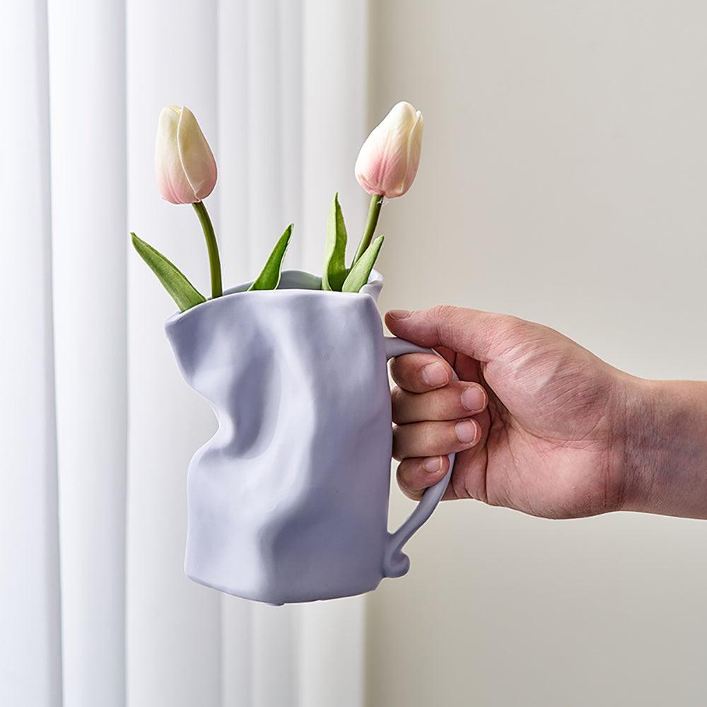 Nordic Luxury Electroplated Ceramic Vase Ornaments - Pacisia