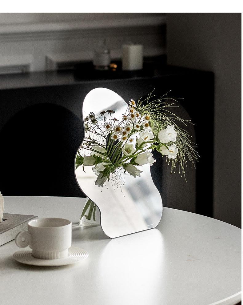 Nordic Modern Acrylic Creative Vase Floral Simple Flower Arrangement Porch Living Room Art - Pacisia