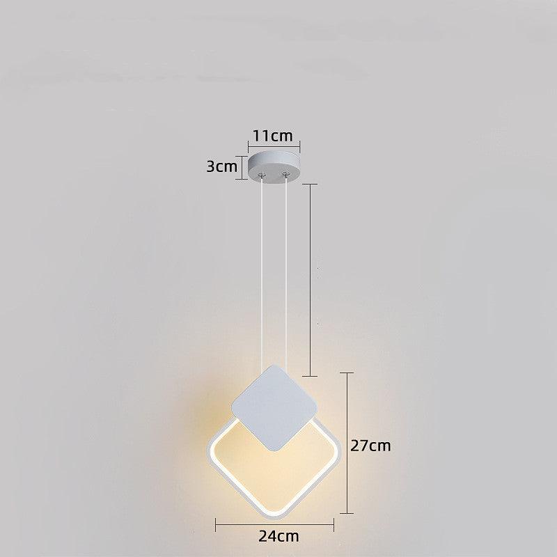 Nordic Modern Minimalist Bedroom Bedside Chandelier - Pacisia