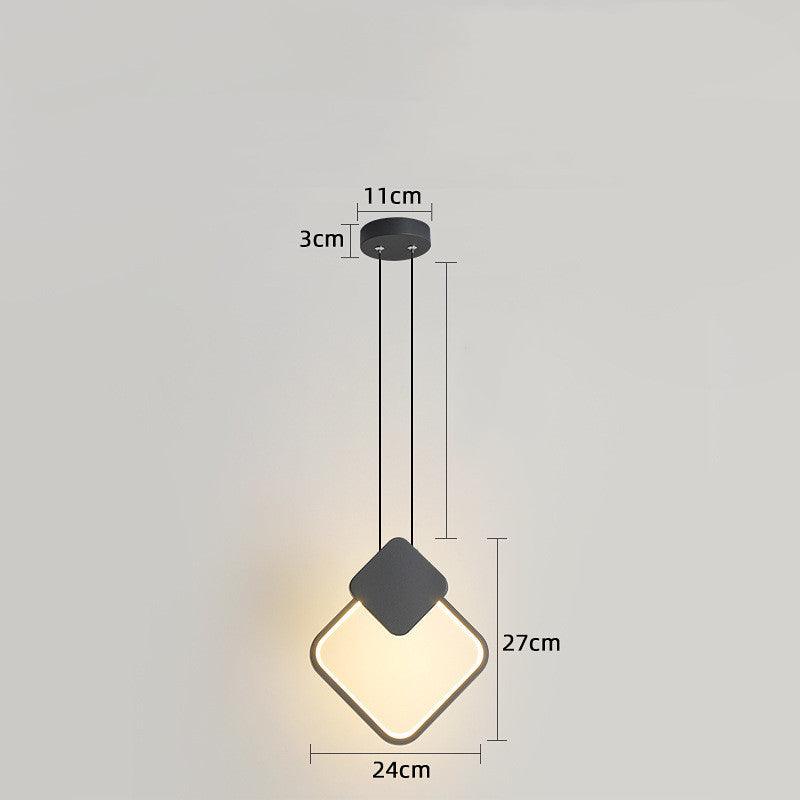 Nordic Modern Minimalist Bedroom Bedside Chandelier - Pacisia
