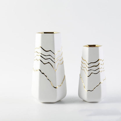 Nordic Simple Ceramic Vase Living Room Decoration Ornaments - Pacisia
