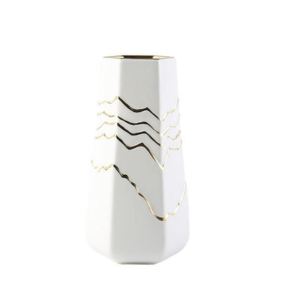 Nordic Simple Ceramic Vase Living Room Decoration Ornaments - Pacisia